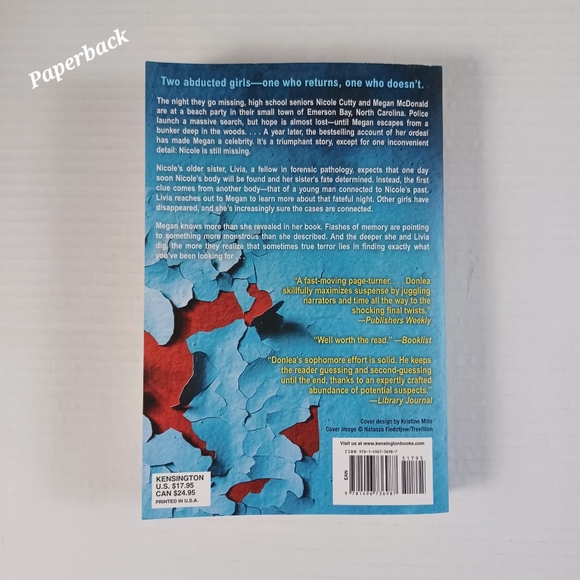 Charlie Donlea The Girl Who Was Taken NEW Paperback -English -Thriller - Picture 5 of 8